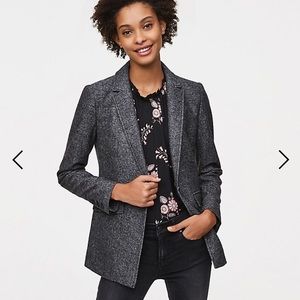 LOFT Melange Knit Blazer